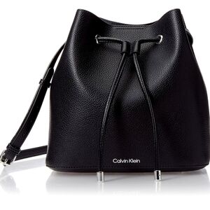 Calvin Klein Small Gabrianna Novelty Bucket Bag